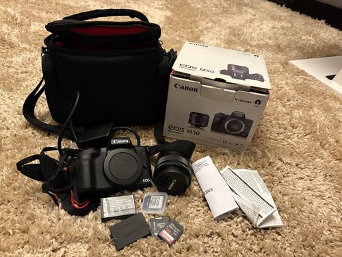 Canon eos m50 - canon, mirrorless