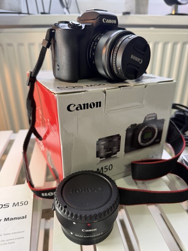 Canon m50 mirrorless camera - m50,