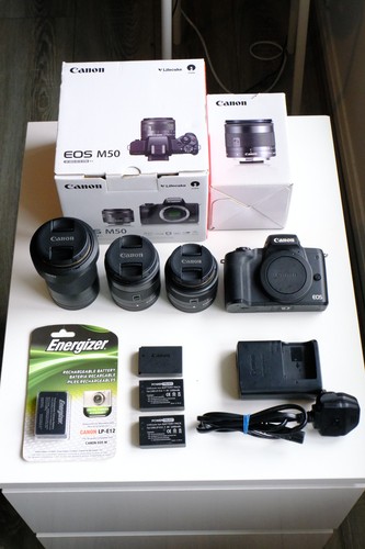 Canon eos m50 mirrorless - canon,