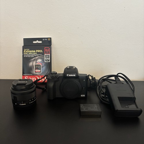 Canon eos m50 mirrorless - canon,
