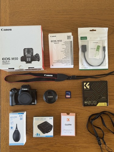 Canon eos m50 mark camera - eos, ii