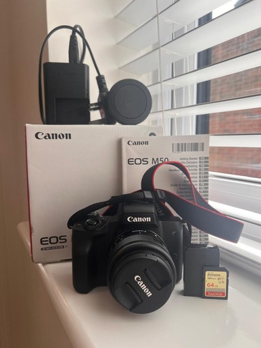 Canon eos m50 mirrorless - eos,